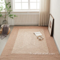 Brown Design Polypropylène intérieur et tapis tissé extérieur